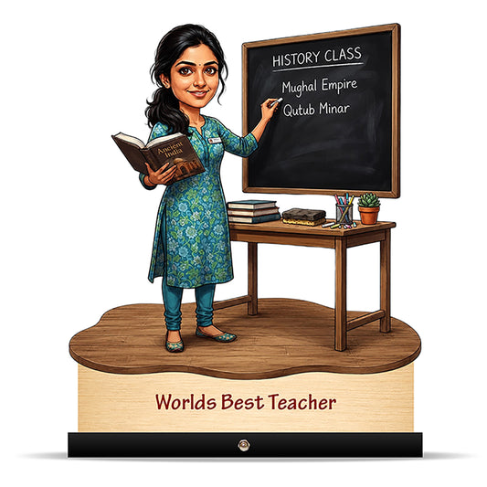 Worlds Best Teacher Caricature C521