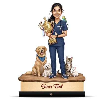 Veterinary Doctor Caricature C720