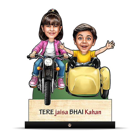 Brother Sister Caricature C461