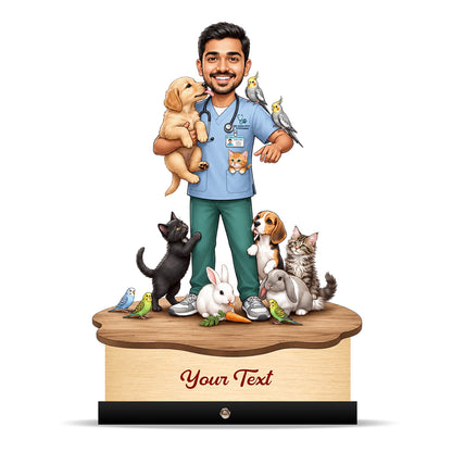 Veterinary Doctor Caricature C674
