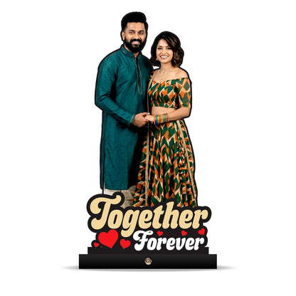 Together Forever Couple Photo Cutout P0012