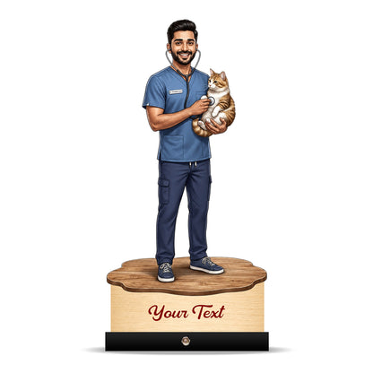 Veterinary Doctor Caricature C690