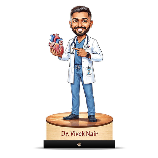Cardiologist Doctor Caricature C488