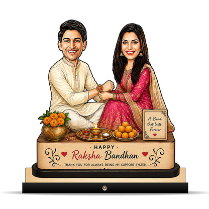 Raksha Bandhan Caricature C472