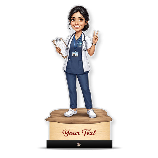 Medical Nurse Caricature C731