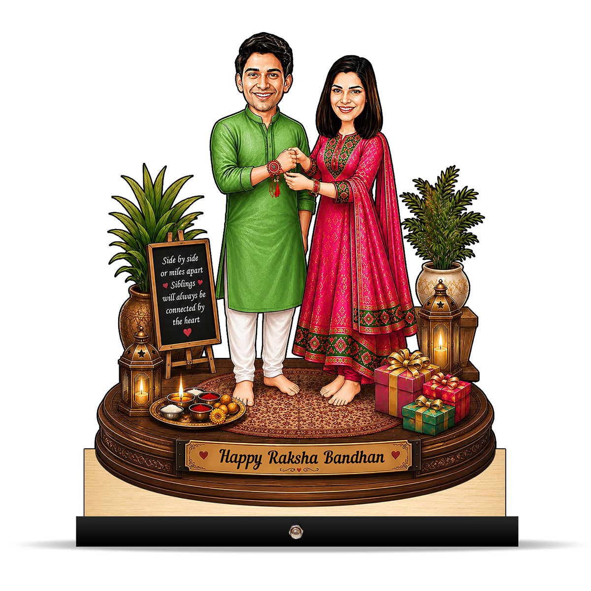 Raksha Bandhan Caricature C470