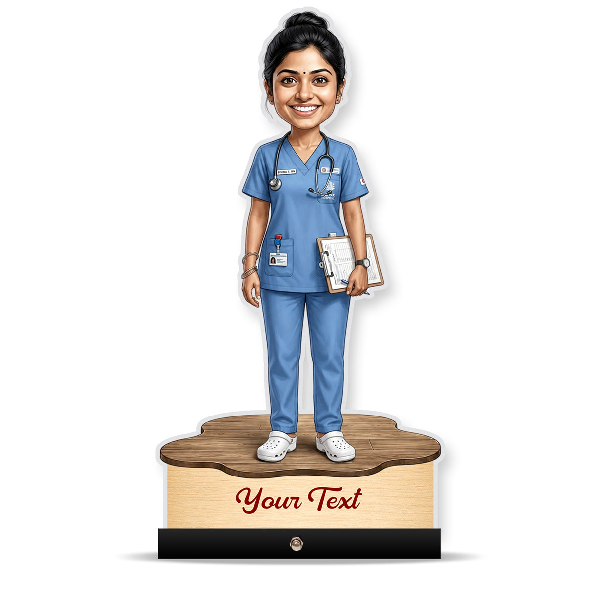 Medical Nurse Caricature C741