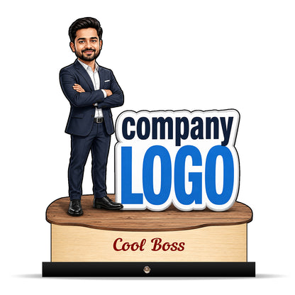 Personalized Cool Boss Caricature C807