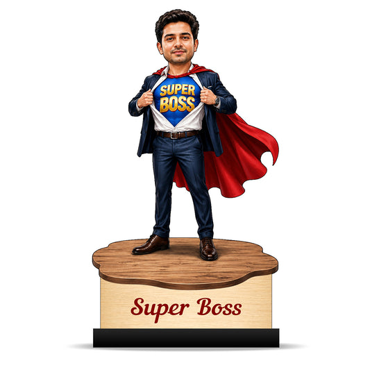 Personalized Super Boss Caricature C813