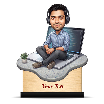 Personalized IT Professional Caricature C1000