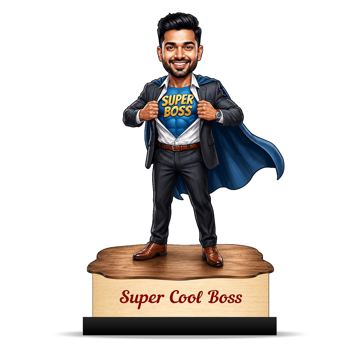 Personalized Super Boss Caricature C820