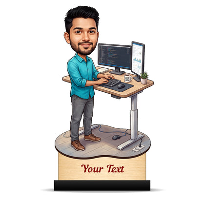Personalized IT Professional Caricature C998