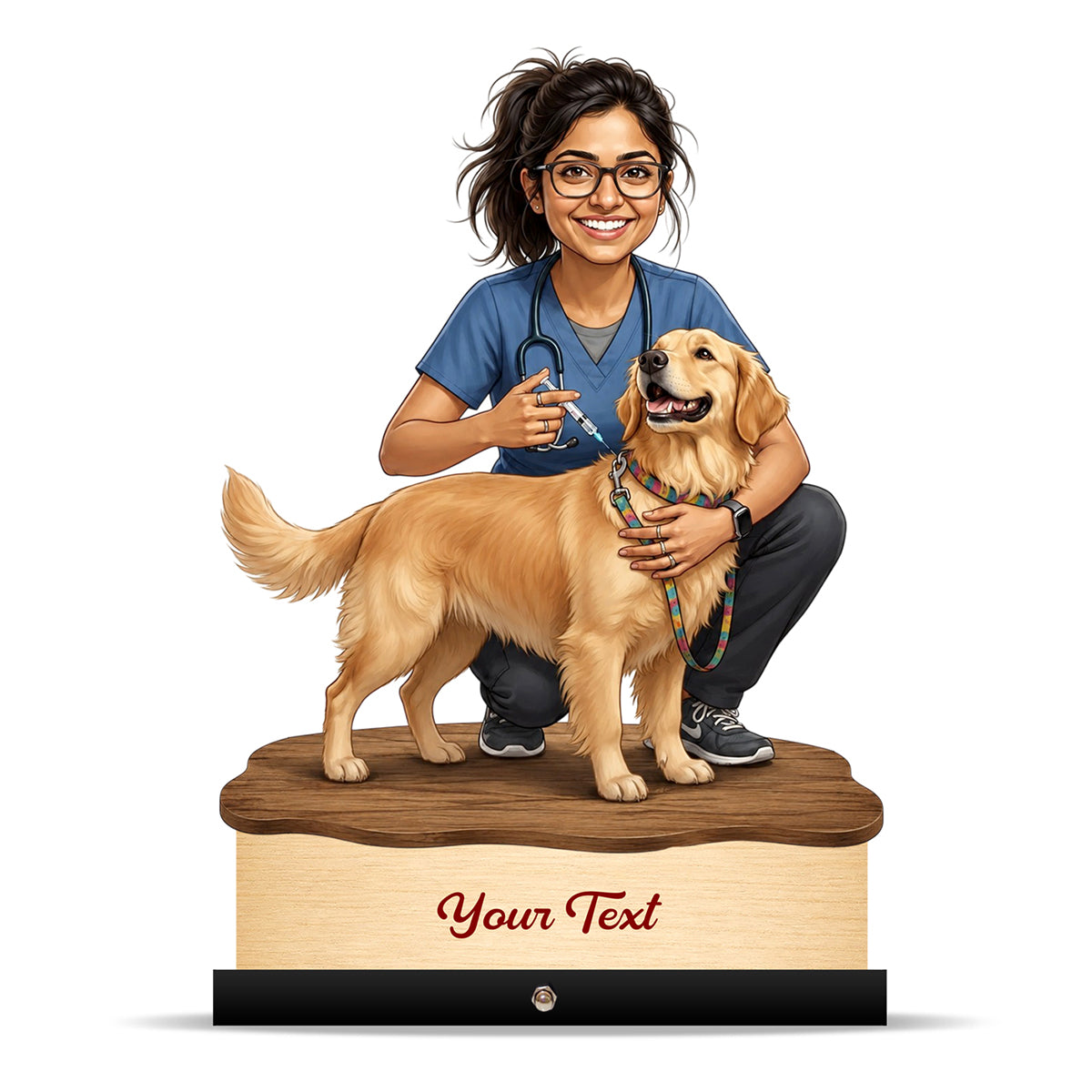 Veterinary Doctor Caricature C691