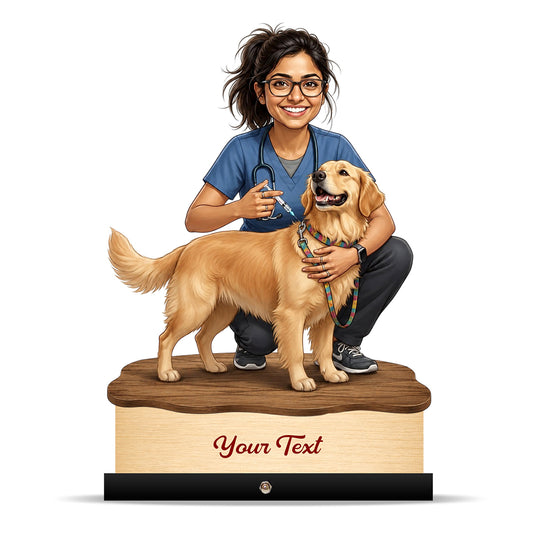 Veterinary Doctor Caricature C691