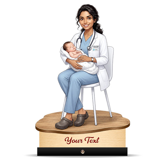 Gynecologist Doctor Caricature C622