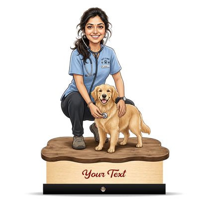 Veterinary Doctor Caricature C725