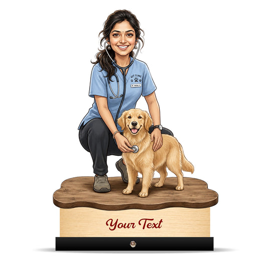 Veterinary Doctor Caricature C725