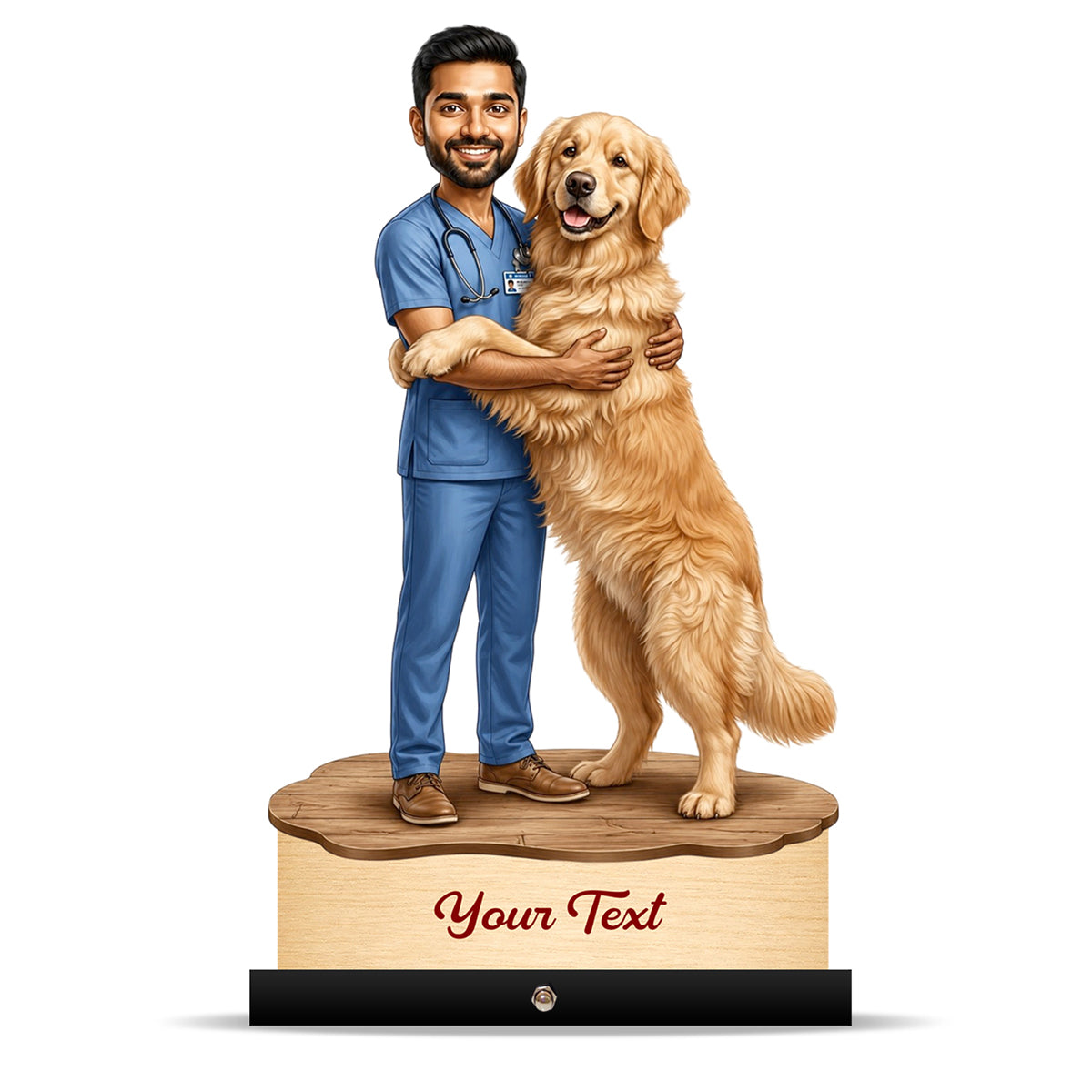 Veterinary Doctor Caricature C687