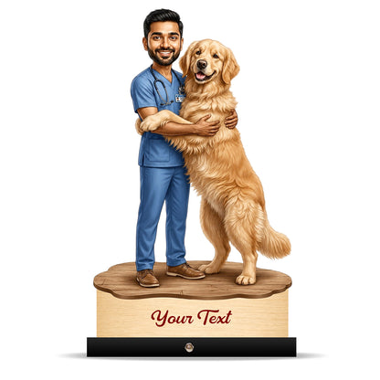 Veterinary Doctor Caricature C687