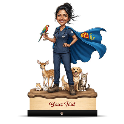 Veterinary Doctor Caricature C711
