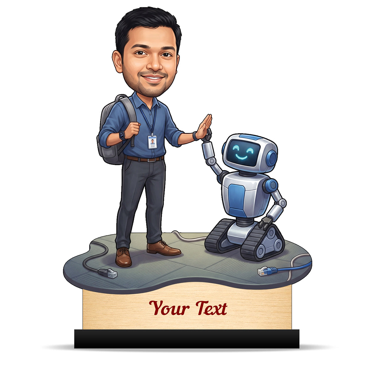 Personalized IT Professional Caricature C984
