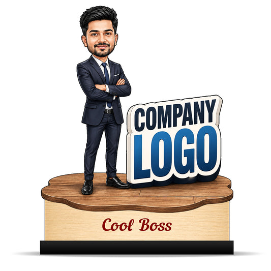 Personalized Cool Boss Caricature C810
