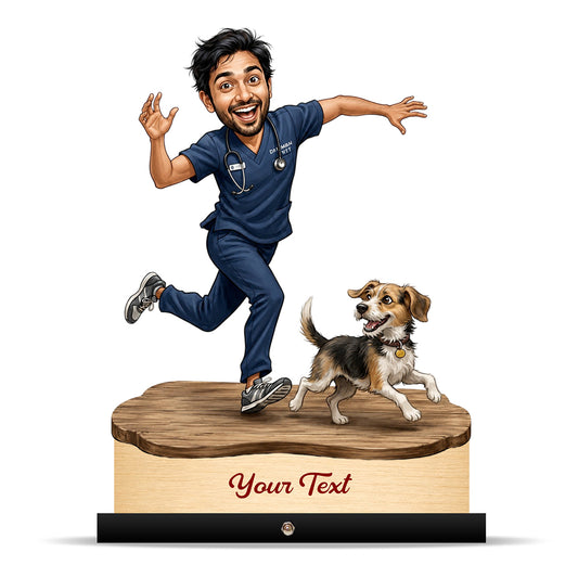 Veterinary Doctor Caricature C715
