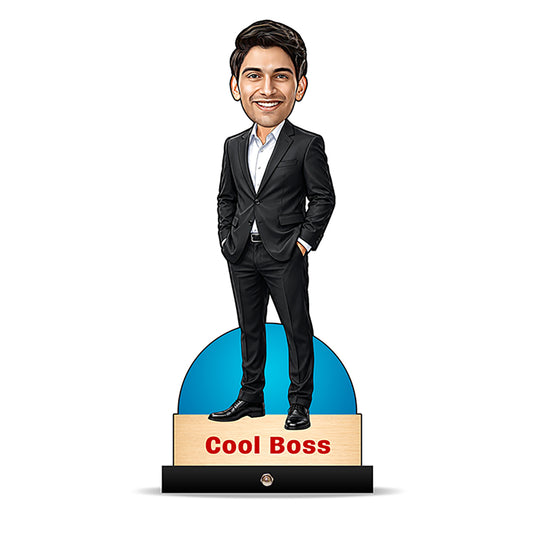 Corporate Male Caricature C435
