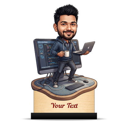 Personalized IT Professional Caricature C987