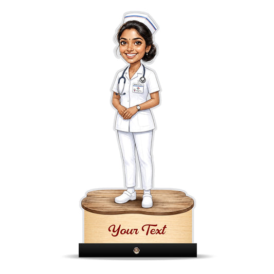 Medical Nurse Caricature C744