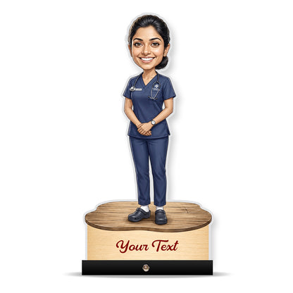 Medical Nurse Caricature C733