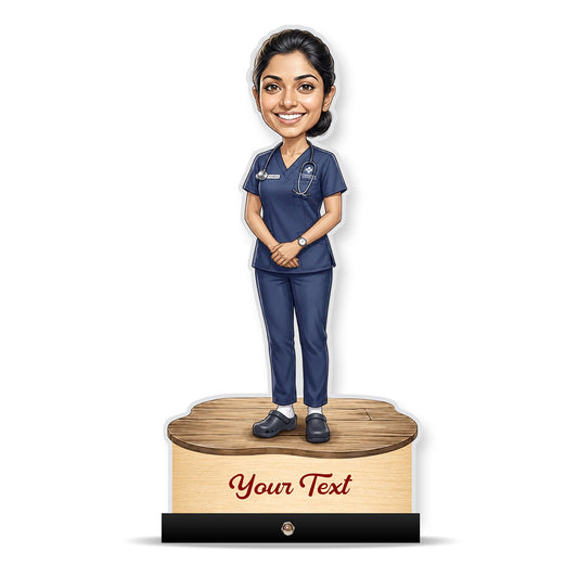 Medical Nurse Caricature C733