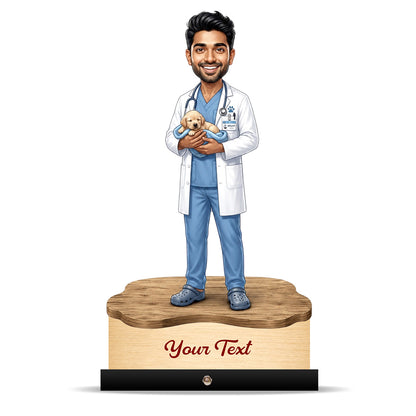 Veterinary Doctor Caricature C701