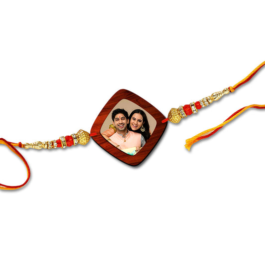 Square Shape Photo Rakhi R003