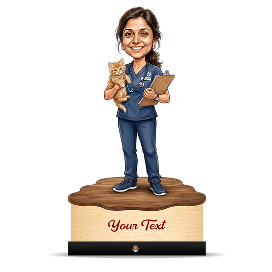 Veterinary Doctor Caricature C688