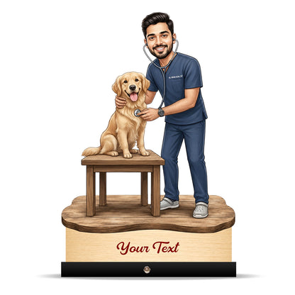Veterinary Doctor Caricature C712
