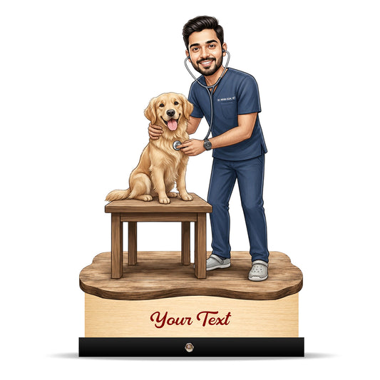 Veterinary Doctor Caricature C712