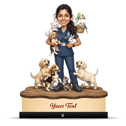 Veterinary Doctor Caricature C714