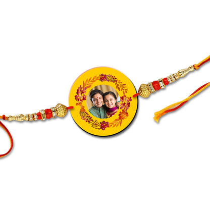Circle Shape Photo Rakhi R019