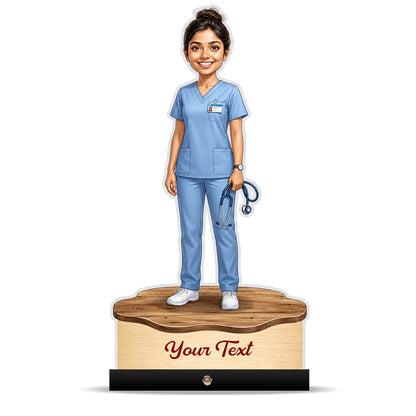 Medical Nurse Caricature C746