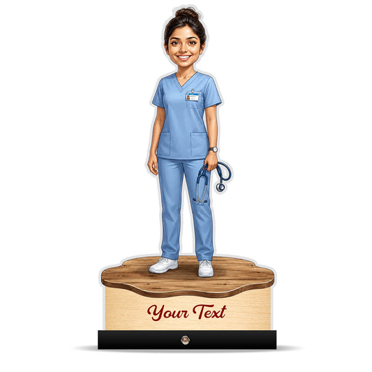 Medical Nurse Caricature C746