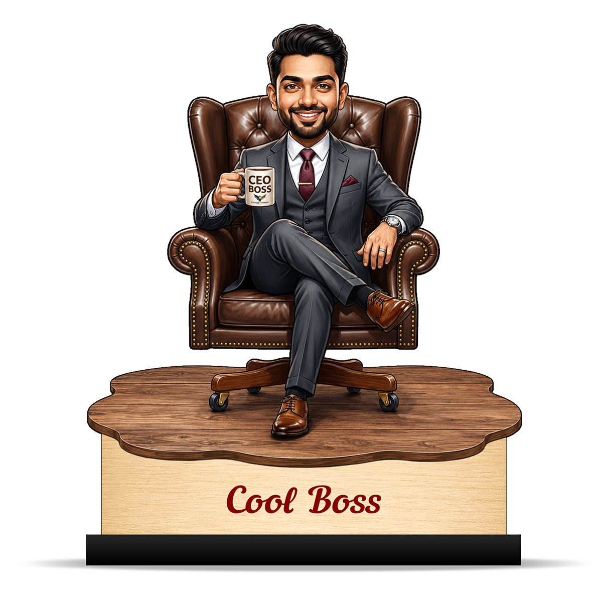 Personalized Cool Boss Caricature C840