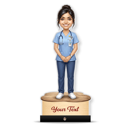 Medical Nurse Caricature C729