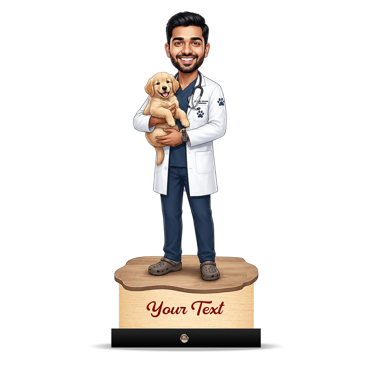 Veterinary Doctor Caricature C676