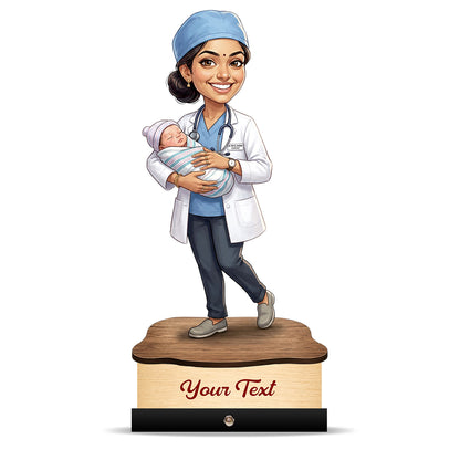 Gynecologist Doctor Caricature C631