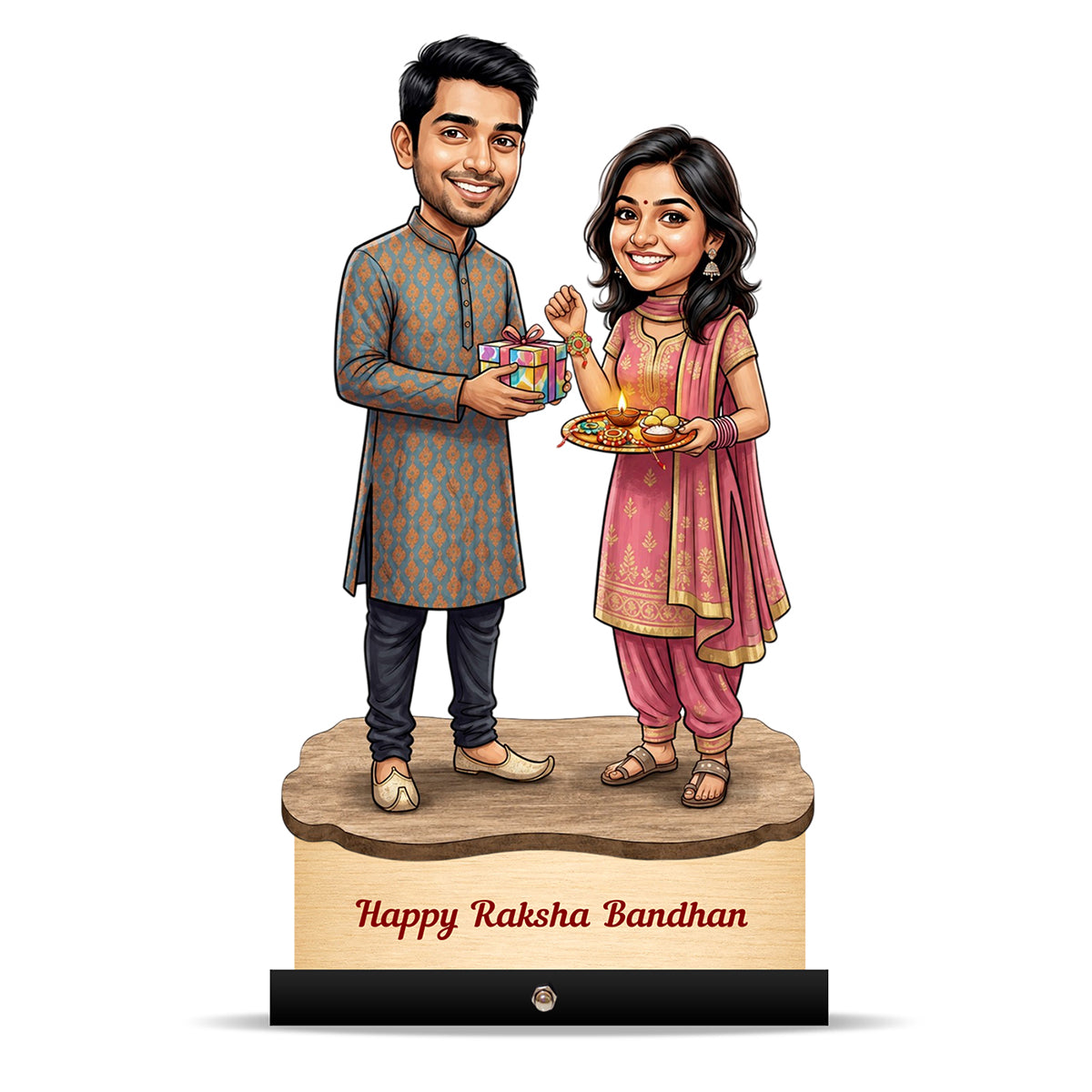Brother Sister Rakhi Gift C589