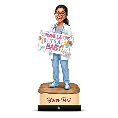 Gynecologist Doctor Caricature C626