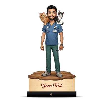 Veterinary Doctor Caricature C682