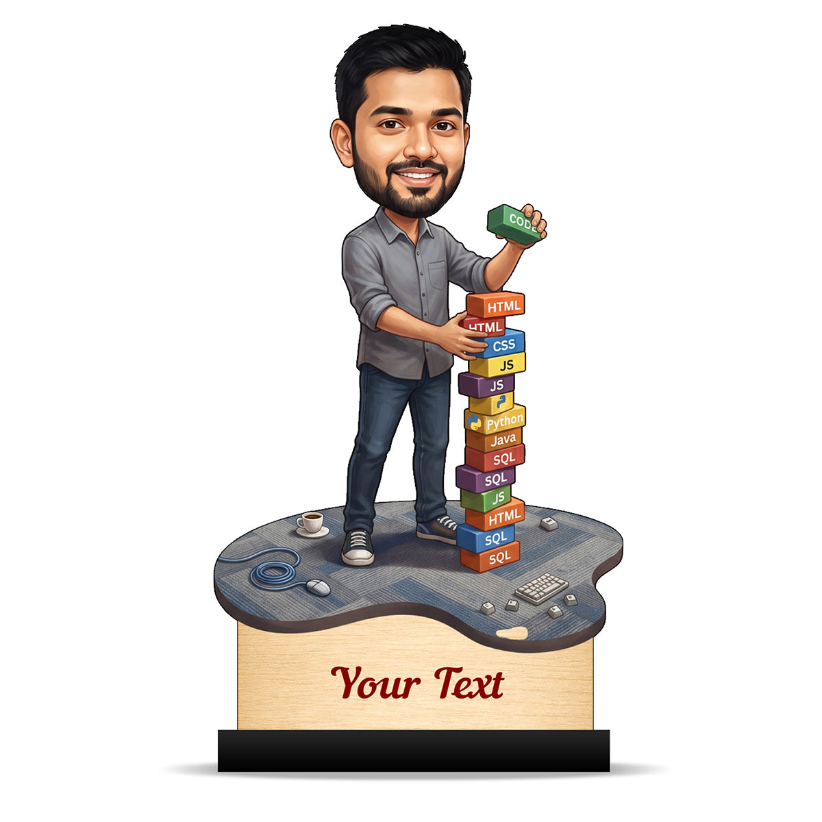 Personalized IT Professional Caricature C995