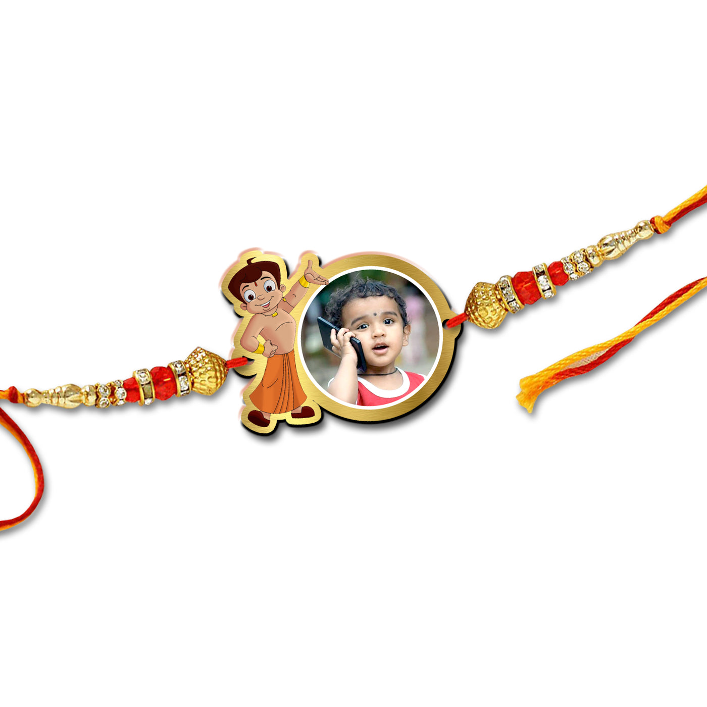 Chota Bheem Kids Photo Rakhi R017